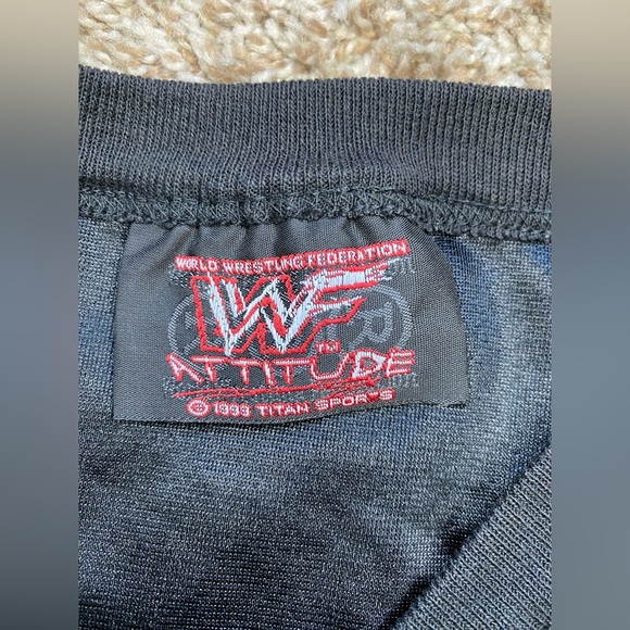 Vintage 1999 WWF World Wrestling Stone Cold “Raw Is War” Jersey Men’s Size LARGE - Picture 4 of 9